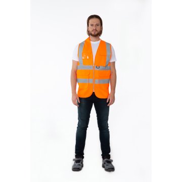 Turuncu Mühendis Yeleği